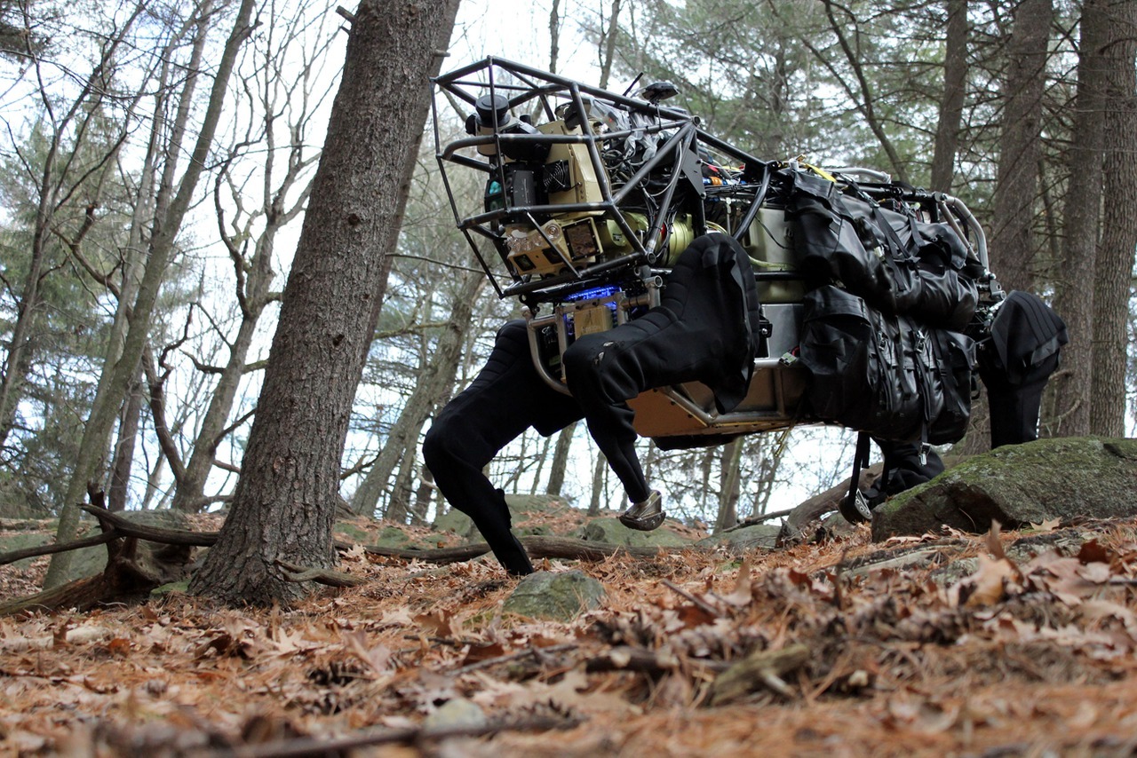 BigDog робот-мулл от Boston Dynamics
