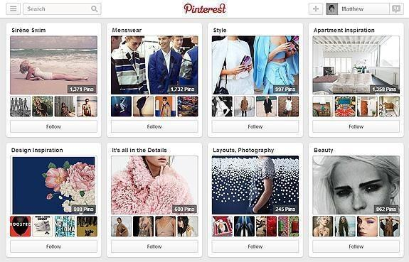 Pinterest 2012
