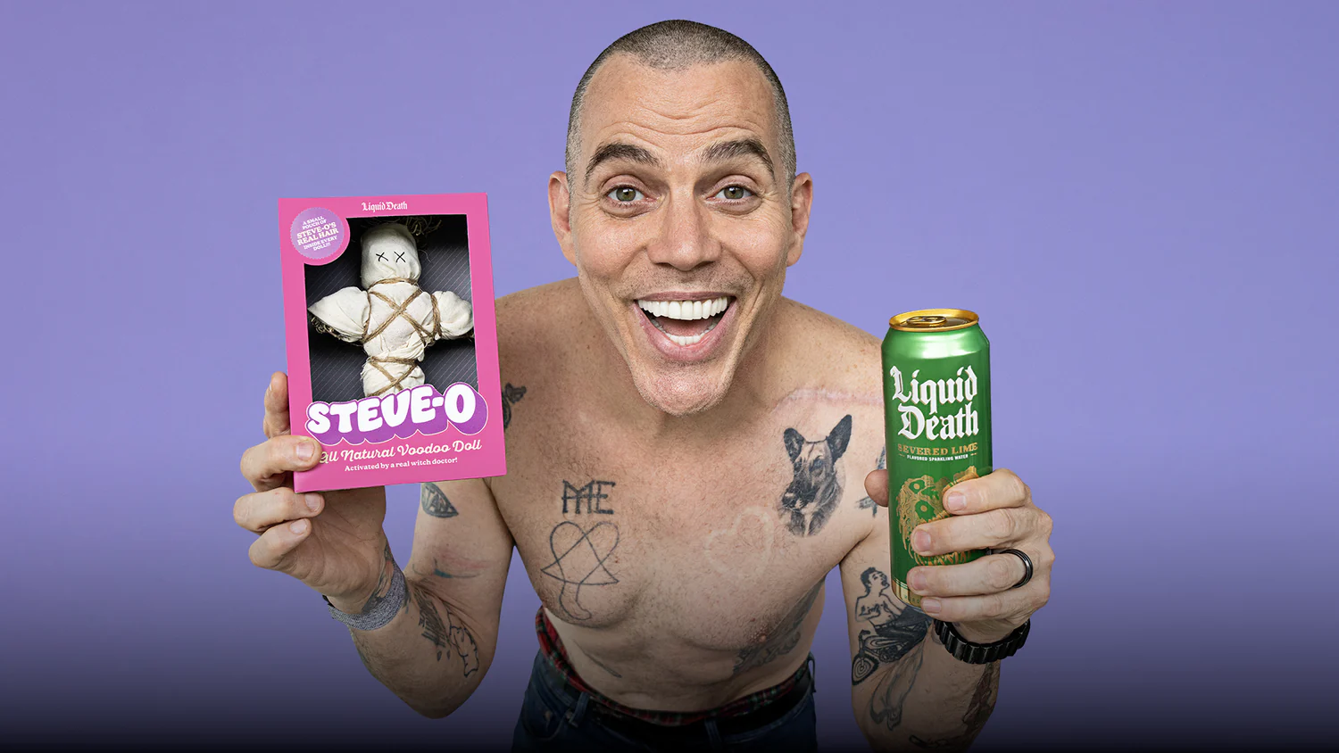 Рекламный баннер Liquid Death